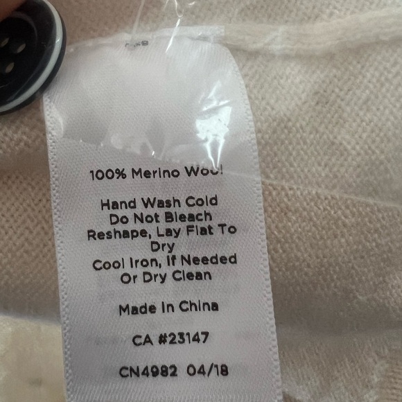 Talbots cardigan long line sweater long sleeve size M - Picture 9 of 10